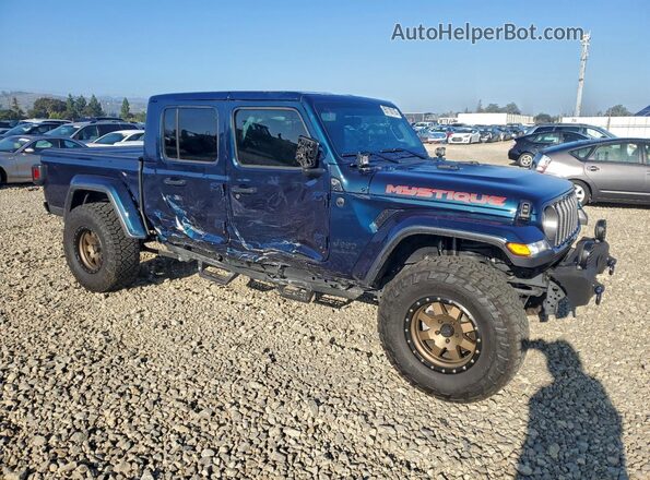 1C6PJTAG3SL508786 2025 JEEP GLADIATOR Синий Передняя правая четверть