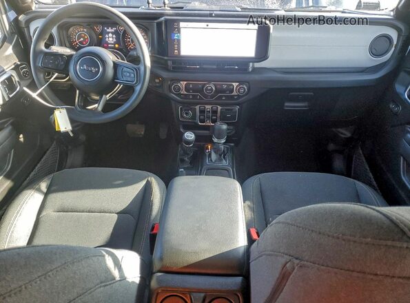 1C6PJTAG3SL508786 2025 JEEP GLADIATOR Синий Вид панели приборов