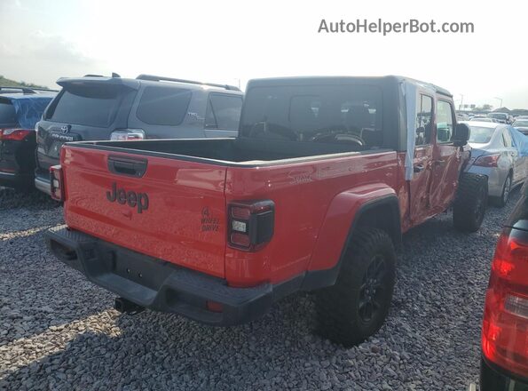 1C6PJTAG5SL504755 2025 JEEP GLADIATOR Красный Задняя правая четверть