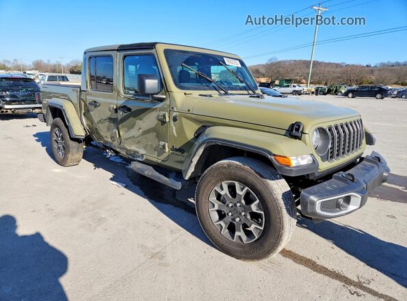 1C6RJTAG4SL526707 2025 JEEP GLADIATOR Green Przód prawy