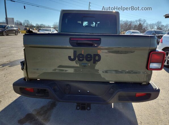 1C6RJTAG4SL526707 2025 JEEP GLADIATOR Green Widok z tyłu