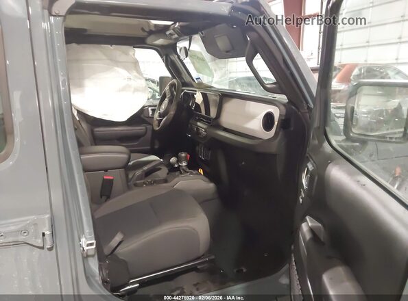 1C6RJTAG6SL515322 2025 JEEP GLADIATOR Серый Вид салона спереди