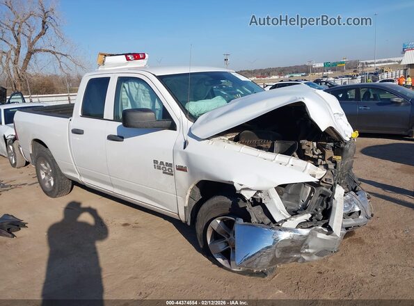 1C6RR6FT4KS712804 2019 RAM 1500 CLASSIC Белый Передняя правая четверть