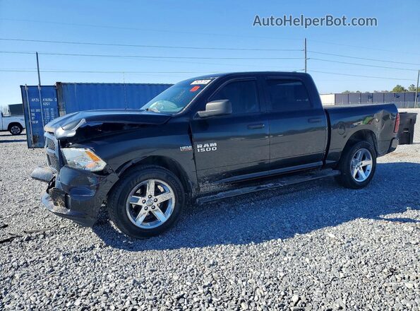 1C6RR6KT5HS696112 2017 RAM 1500 Черный Передняя левая четверть