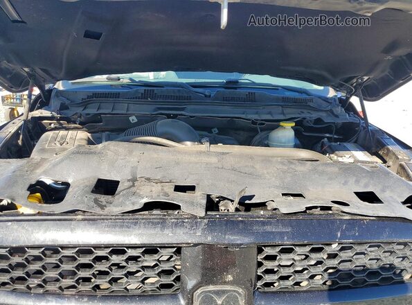 1C6RR6KT5HS696112 2017 RAM 1500 Черный Вид задней части салона
