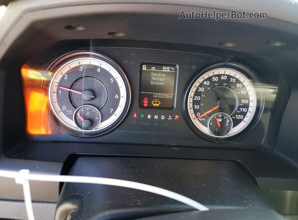1C6RR6KT5HS696112 2017 RAM 1500 Черный Вид щитка приборов