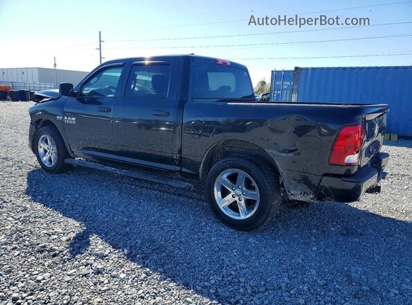 1C6RR6KT5HS696112 2017 RAM 1500 Черный Задняя левая четверть