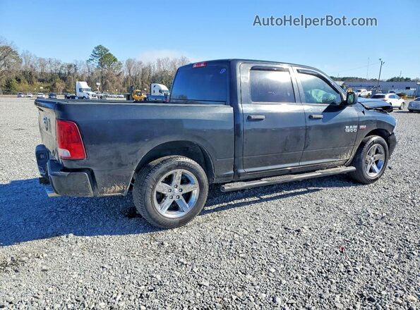1C6RR6KT5HS696112 2017 RAM 1500 Черный Задняя правая четверть