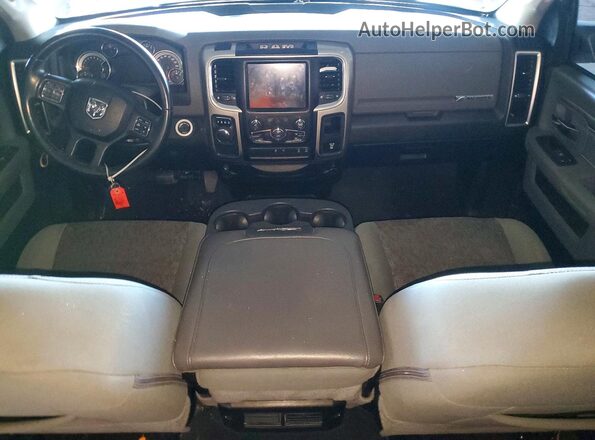 1C6RR6TT3KS608650 2019 RAM 1500 White Вид панелі приладів