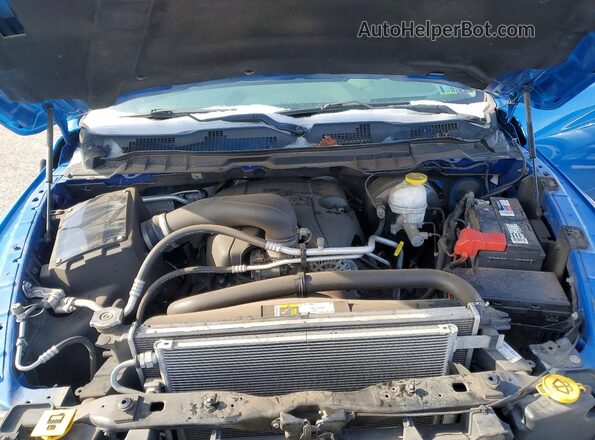 1C6RR7FT1KS643284 2019 RAM 1500 Blue უკანა სალონის ხედი