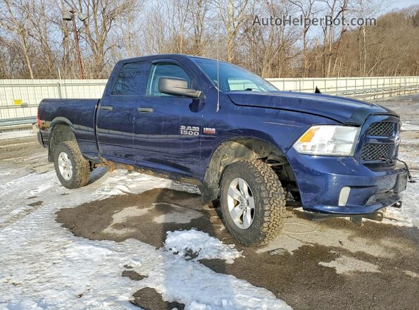 1C6RR7FT3HS575143 2017 RAM 1500 Синий Передняя правая четверть