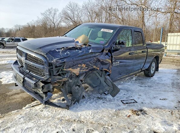 1C6RR7FT3HS575143 2017 RAM 1500 Синий Передняя левая четверть