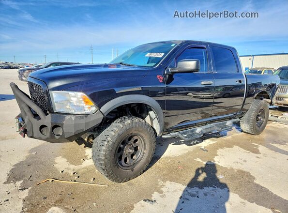 1C6RR7KT8GS167368 2016 RAM 1500 Черный Передняя левая четверть