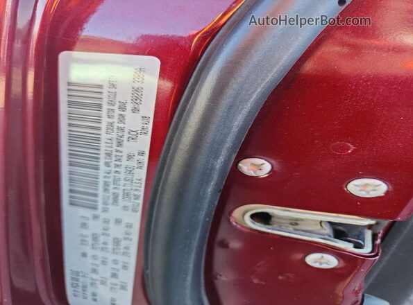 1C6RR7LT1JS116431 2018 RAM 1500 Burgundy Widok komory silnika