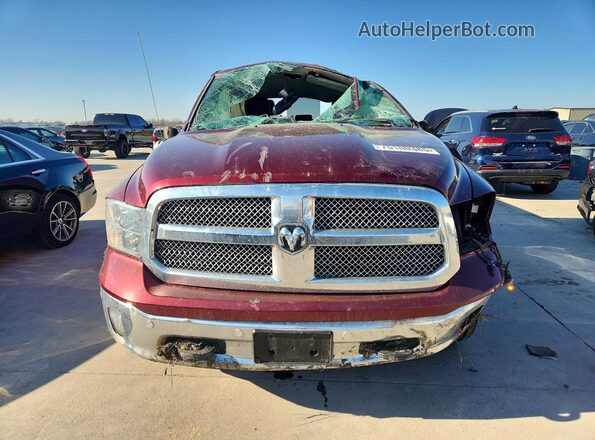 1C6RR7LT1JS116431 2018 RAM 1500 Burgundy Widok z przodu