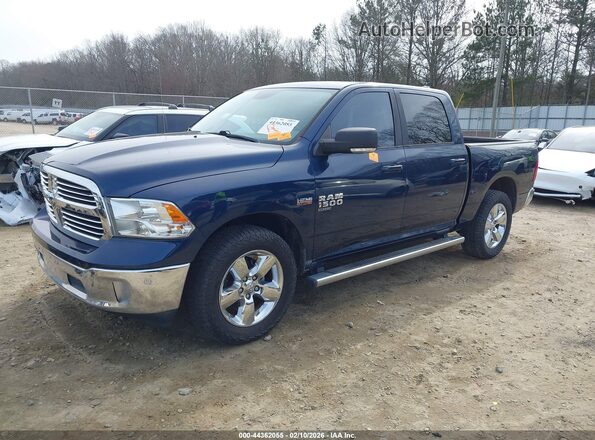 1C6RR7LT2KS632430 2019 RAM 1500 CLASSIC Синий Передняя левая четверть