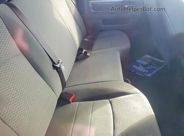 1C6RR7TM3GS122202 2016 RAM 1500 Black Rear seats view