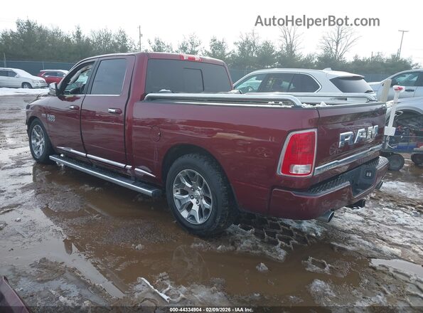 1C6RR7WT7HS643296 2017 RAM 1500 Maroon Trasero izquierdo