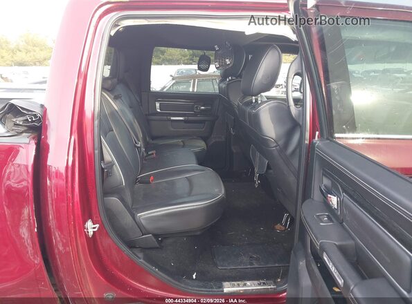 1C6RR7WT7HS643296 2017 RAM 1500 Maroon Vista de la etiqueta del VIN