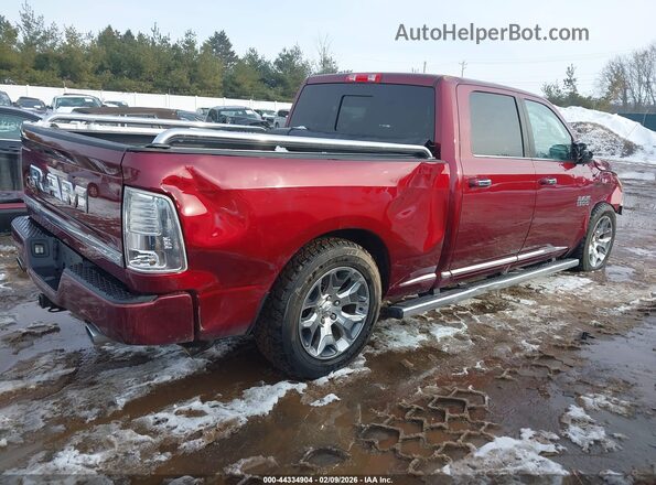 1C6RR7WT7HS643296 2017 RAM 1500 Maroon Trasero derecho