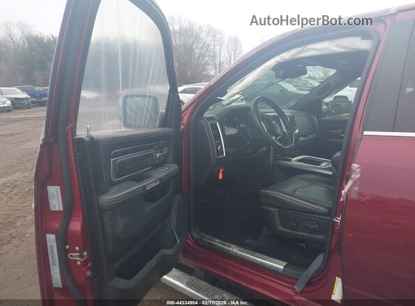 1C6RR7WT7HS643296 2017 RAM 1500 Maroon Vista interior trasera
