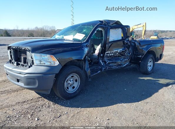 1C6RR7XT5GS126284 2016 RAM 1500 Черный Передняя левая четверть
