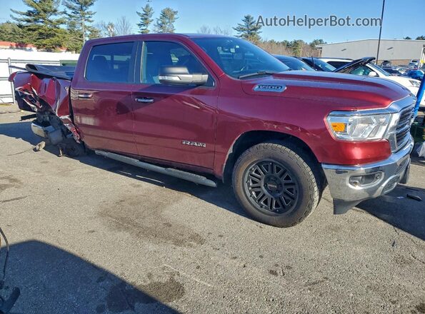 1C6RRFFG9LN384010 2020 RAM 1500 Красный Передняя правая четверть