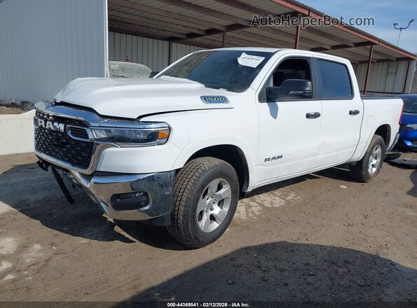 1C6RRFFGXSN540148 2025 RAM 1500 Белый Передняя левая четверть