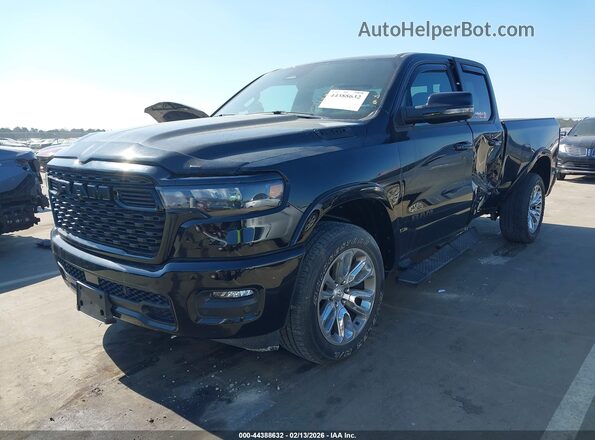 1C6SRFBP2SN502906 2025 RAM 1500 Черный Передняя левая четверть