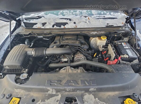 1C6SRFBT0KN831617 2019 DODGE RAM Синий Вид задней части салона