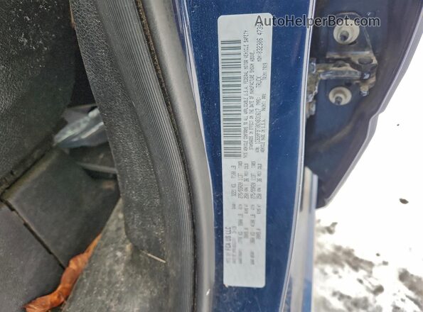 1C6SRFBT0KN831617 2019 DODGE RAM Синий Вид наклейки с VIN-кодом