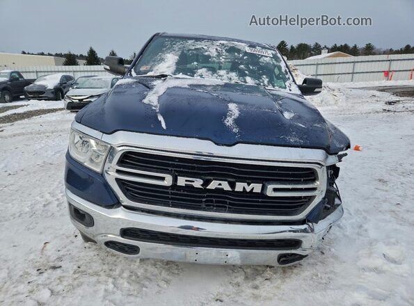 1C6SRFBT0KN831617 2019 DODGE RAM Синий Вид спереди