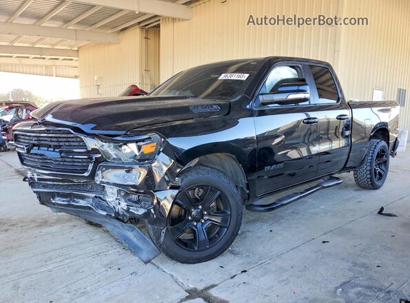 1C6SRFBT5MN796088 2021 RAM 1500 Черный Передняя левая четверть