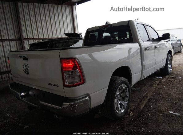 1C6SRFBTXKN602541 2019 RAM 1500 Белый Задняя правая четверть