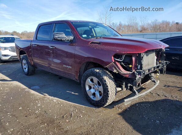1C6SRFFTXKN892385 2019 RAM 1500 Red Delantero derecho