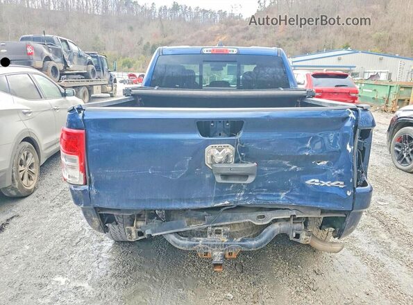 1C6SRFGT2KN774166 2019 RAM 1500 Blue Widok z tyłu