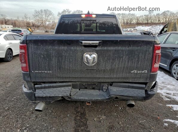 1C6SRFHT1KN518812 2019 RAM 1500 Black Rear view
