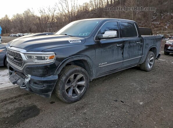 1C6SRFHT1KN518812 2019 RAM 1500 Black Front left