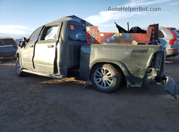 1C6SRFJT7MN698469 2021 RAM 1500 Зеленый Задняя левая четверть