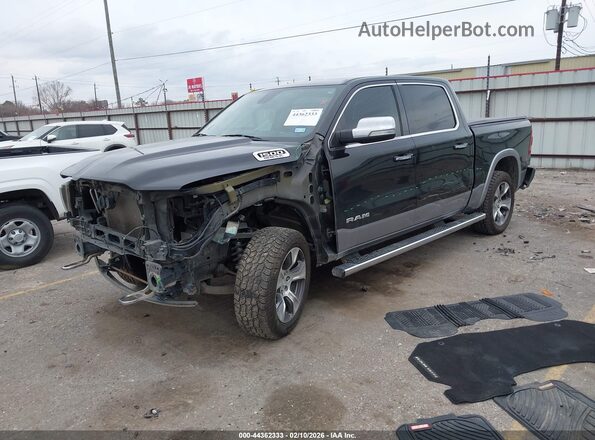1C6SRFJTXKN807486 2019 RAM 1500 Черный Передняя левая четверть