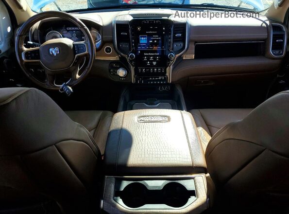 1C6SRFKM7LN304801 2020 RAM 1500 Белый Вид панели приборов