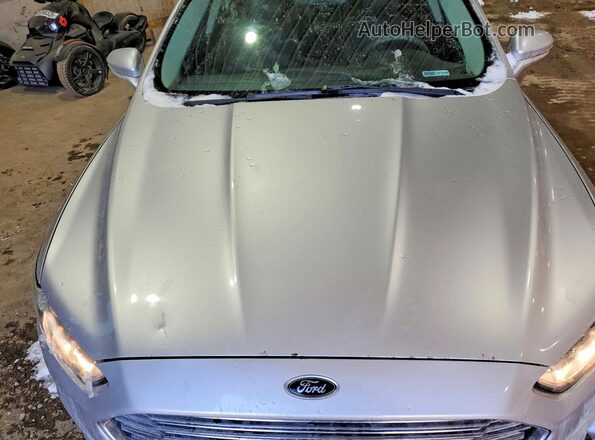 1FA6P0HD5G5113877 2016 FORD FUSION Серый Вид задней части салона