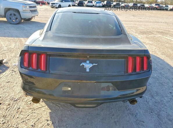 1FA6P8AM1G5208767 2016 FORD MUSTANG Черный Вид сзади