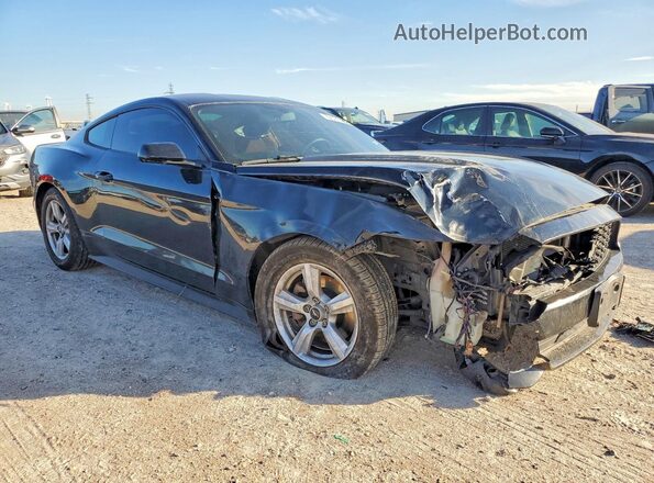1FA6P8AM1G5208767 2016 FORD MUSTANG Черный Передняя правая четверть
