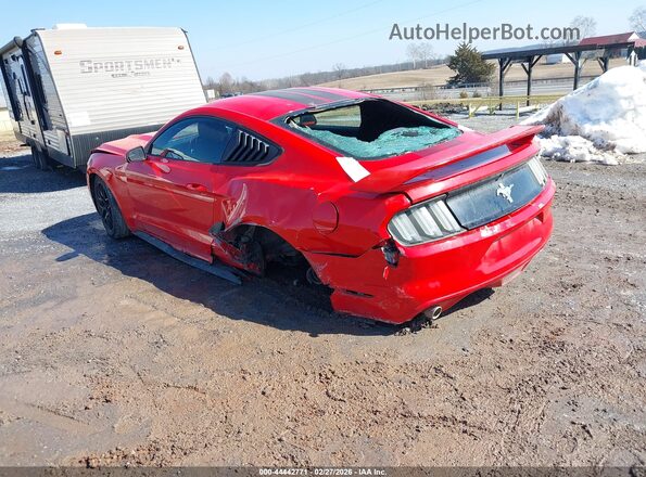 1FA6P8AM6H5322586 2017 FORD MUSTANG Красный Задняя левая четверть