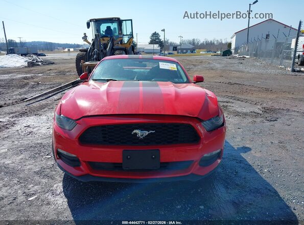 1FA6P8AM6H5322586 2017 FORD MUSTANG Красный Вид щитка приборов