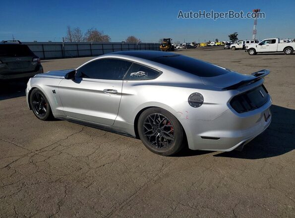 1FA6P8AM8G5274099 2016 FORD MUSTANG Серебряный Задняя левая четверть