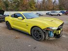 2021 Ford Mustang Gt Желтый vin: 1FA6P8CF3M5113105