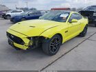 2021 Ford Mustang Gt Fastback Yellow vin: 1FA6P8CF3M5116618