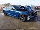 2022 Ford Mustang Gt Premium Fastback Blue vin: 1FA6P8CF5N5145507